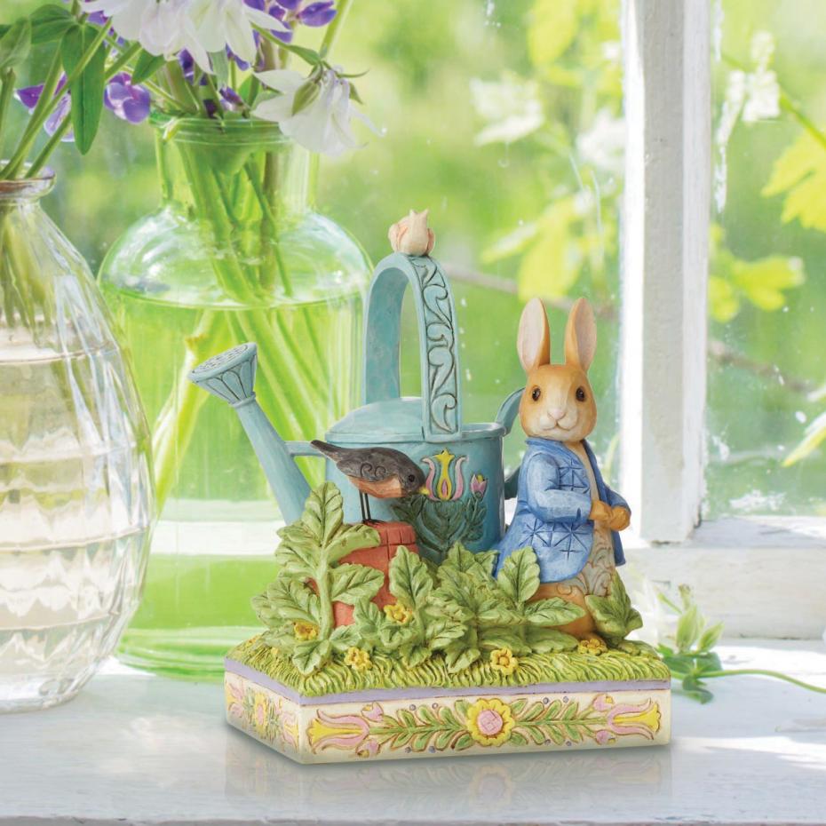 Caught in Mr McGregor's Garden - Peter Rabbit Figurine £45.00 SRP